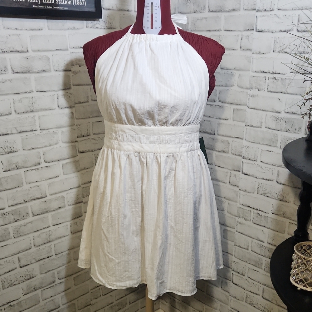 Wild Fable White Halter Dress SZ XXL